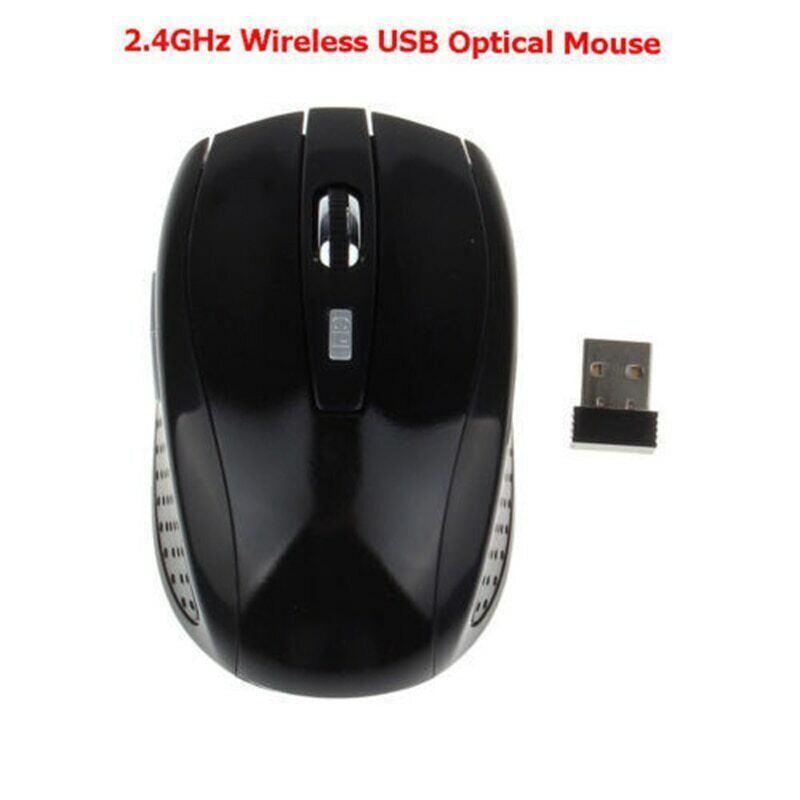 2.4GHz Wireless Optical Mouse Mice & USB Receiver For PC Laptop Computer DPI