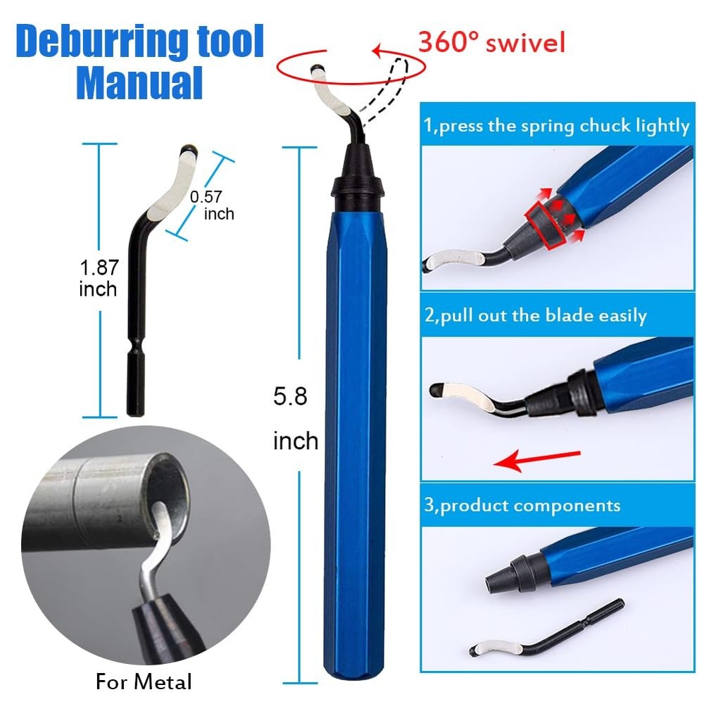 3D Printing Tools Kit,3D Printer Accessories, 3-Speed USB Rotary Tool Blue
