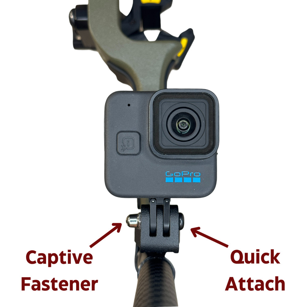 BOWPRO Compound Bow Mount for GoPro / Action Camera Lightweight Archery Mount