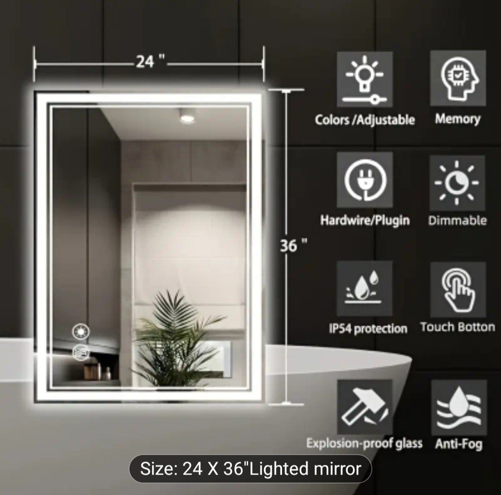 LED Bathroom Vanity Mirror