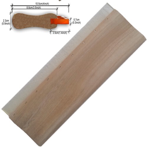 Water Squeegee - 65 Durometer  Ink Scraper Screen Press Tool 18in Durability