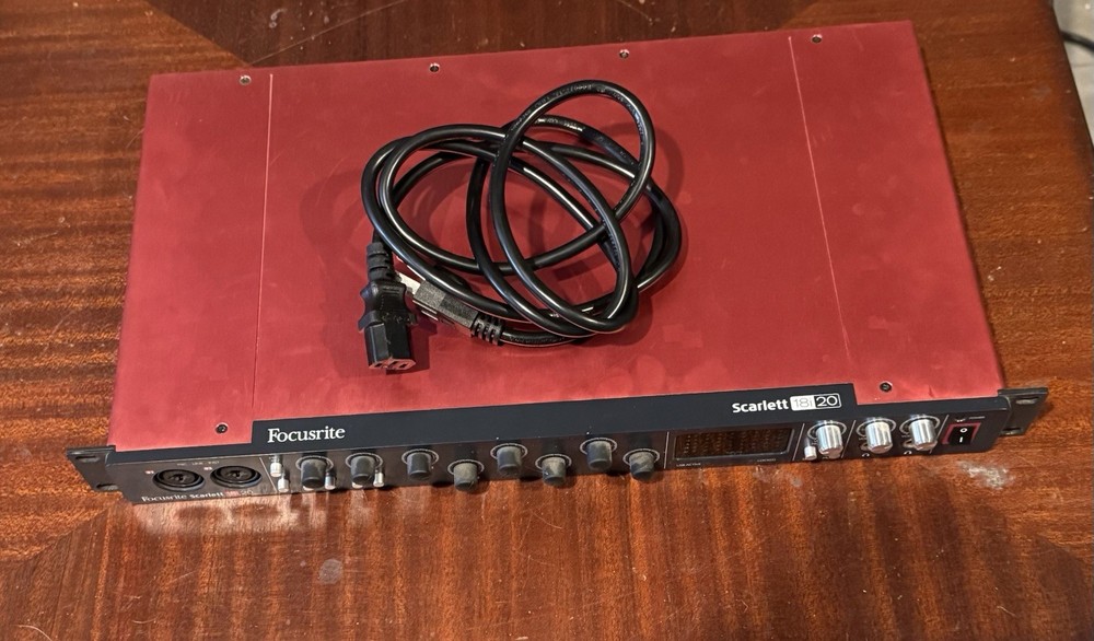 Focusrite Scarlett 18i20 USB 1st Gen Audio Interface Rackmount