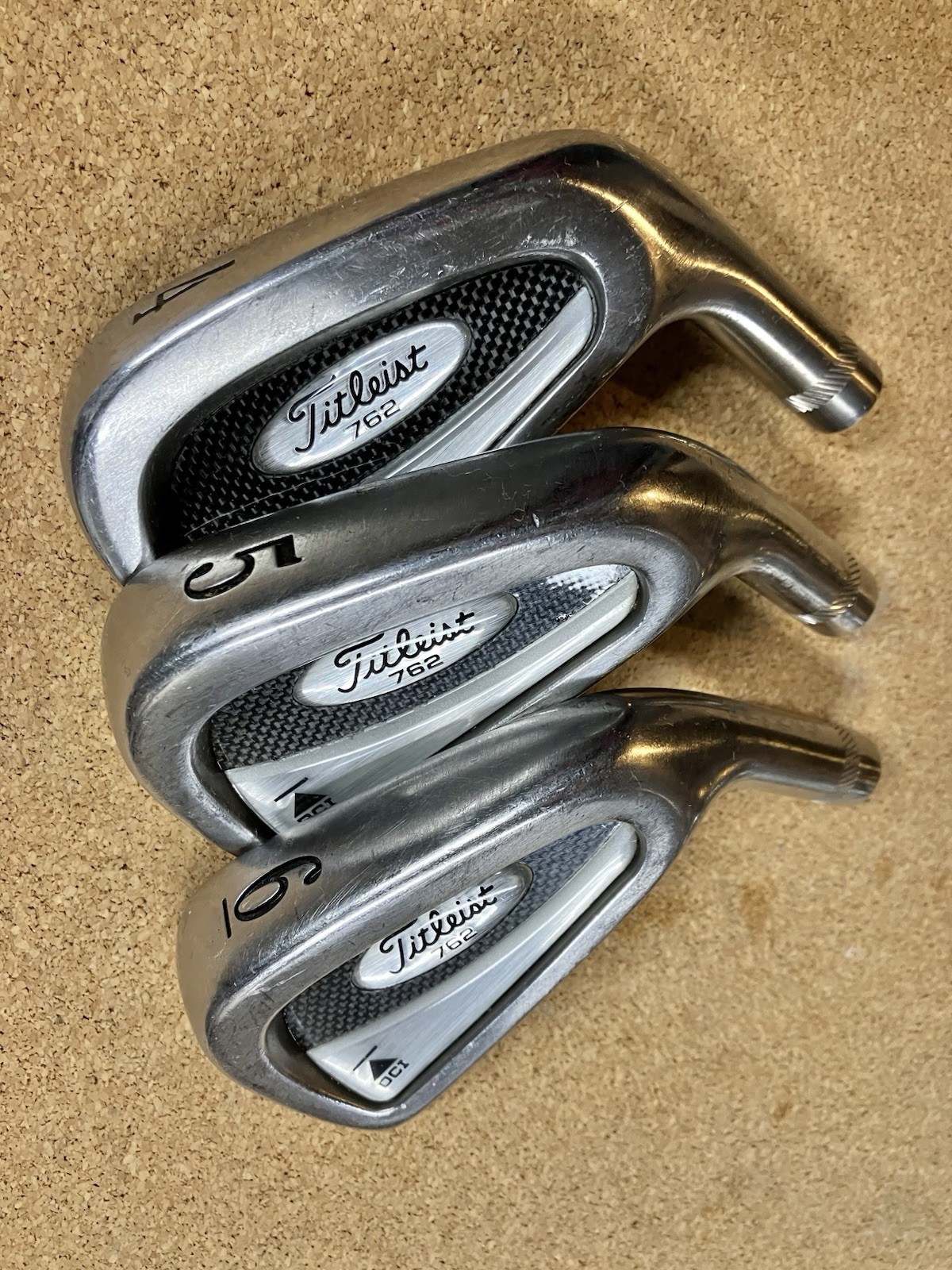 Titleist DCI 762 Iron Heads, 4-PW