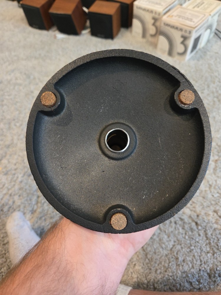 CAST IRON TABLETOP MIC STAND LOT