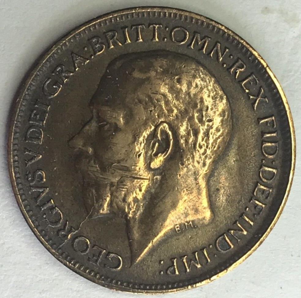 🇬🇧 GREAT BRITAIN - 1918 - 1 FARTHING