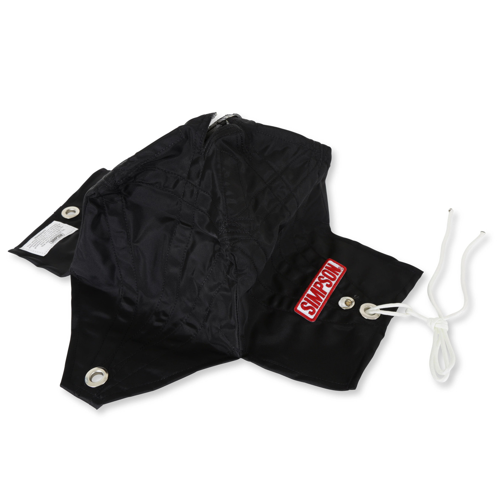 Simpson Racing 42035 Parachute Pack - Air Boss - Nylon - 8-Foot - Black