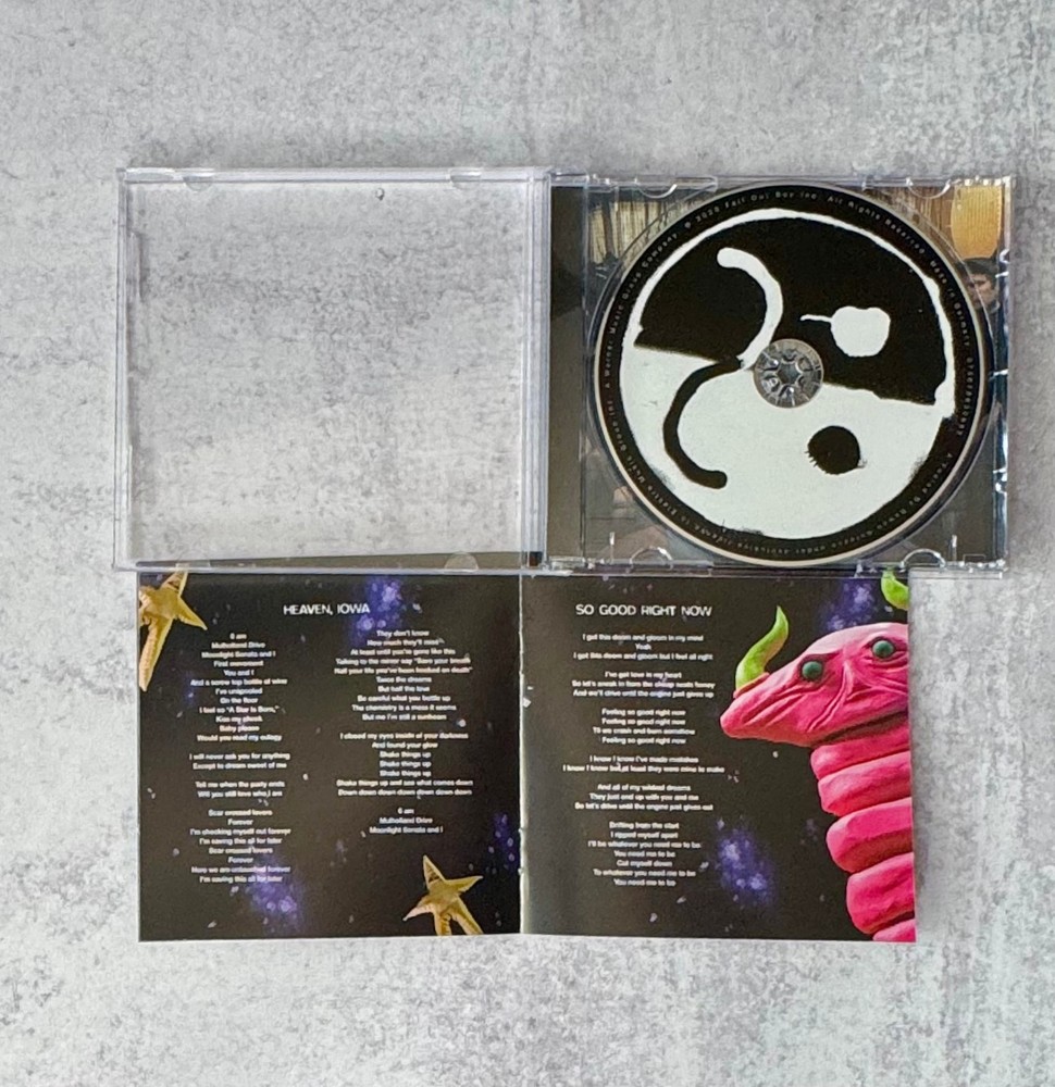Fall Out Boy So Much (for) Stardust Box, CD, Autographed Insert