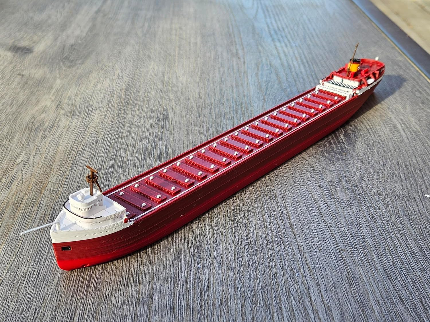 SS Edmund Fitzgerald 50Th Anniversary Collector's Model High Detail 1 Foot Lengt