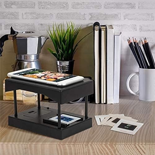 Compact 35mm Film & Slide Scanner: Foldable Design with LED Backlight