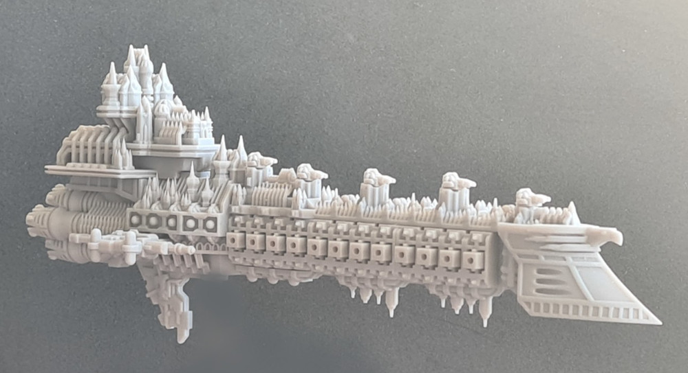 Fast Battleship - compatible with Battlefleet Gothic