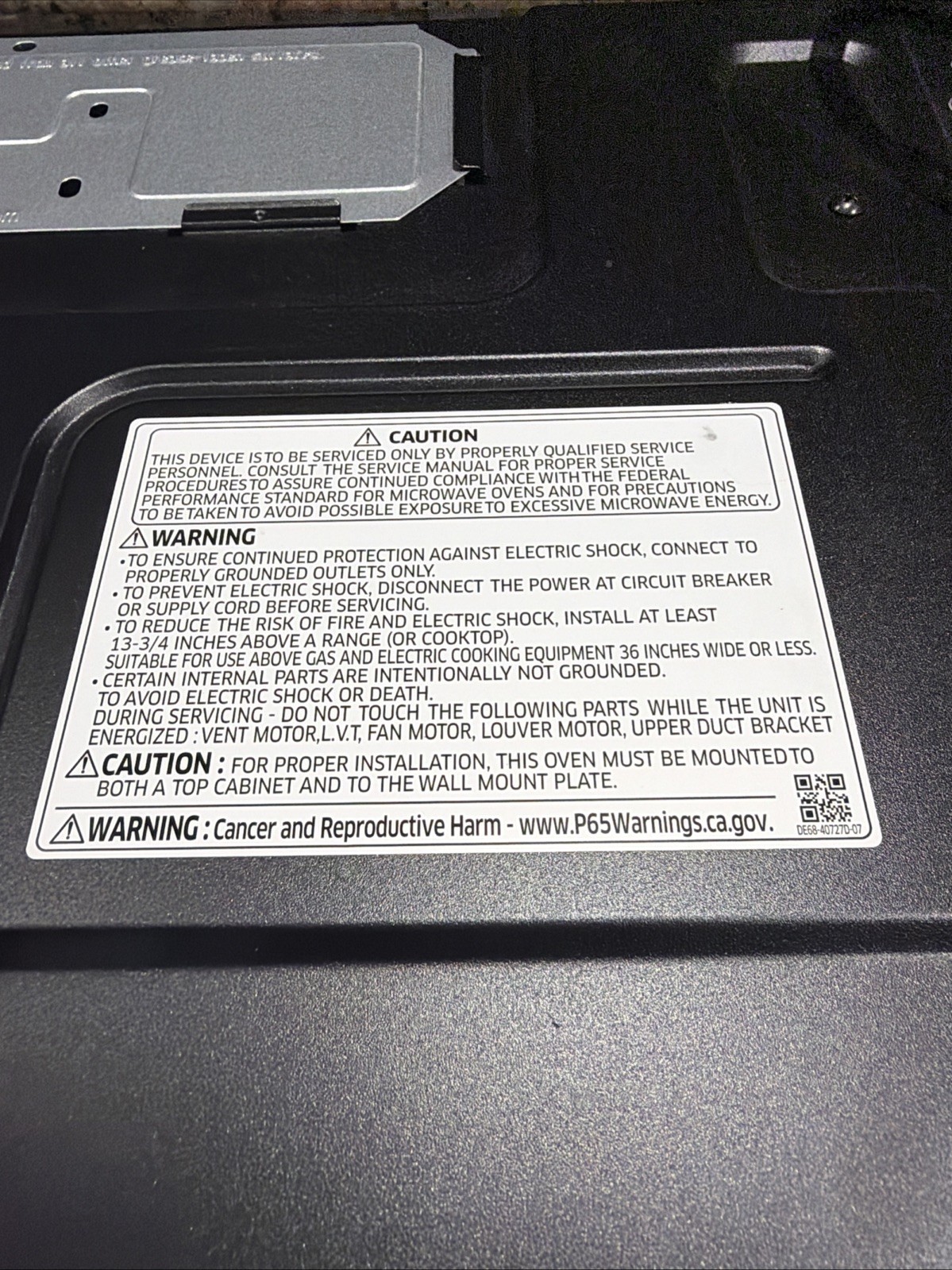 Samsung Smart SLIM 1.1-cu ft Low Profile Over-the-Range Microwave ME11A7510DS