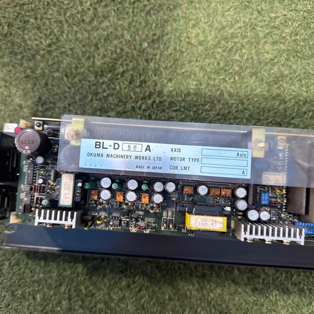 OKUMA BL-D50A SERVO DRIVE BL-D 50A Removed from operating machine
