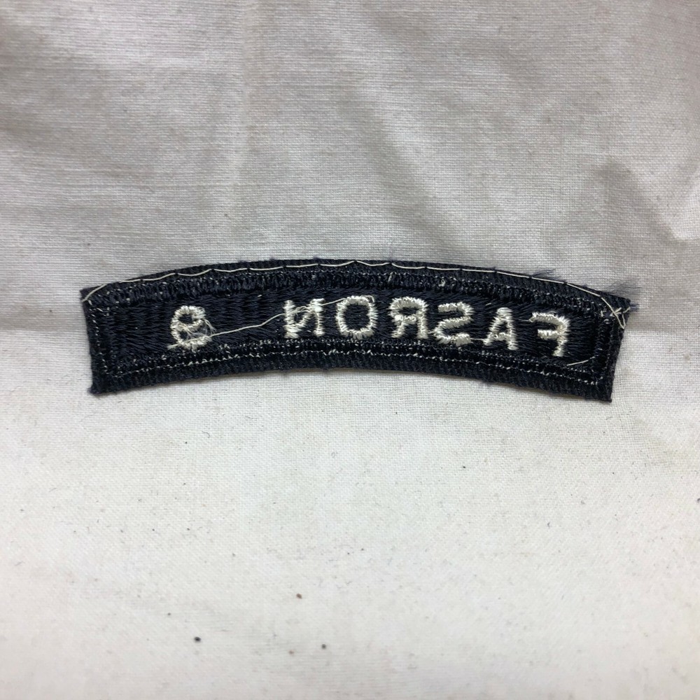 Military Patch Arc Tab Badge FASRON 9