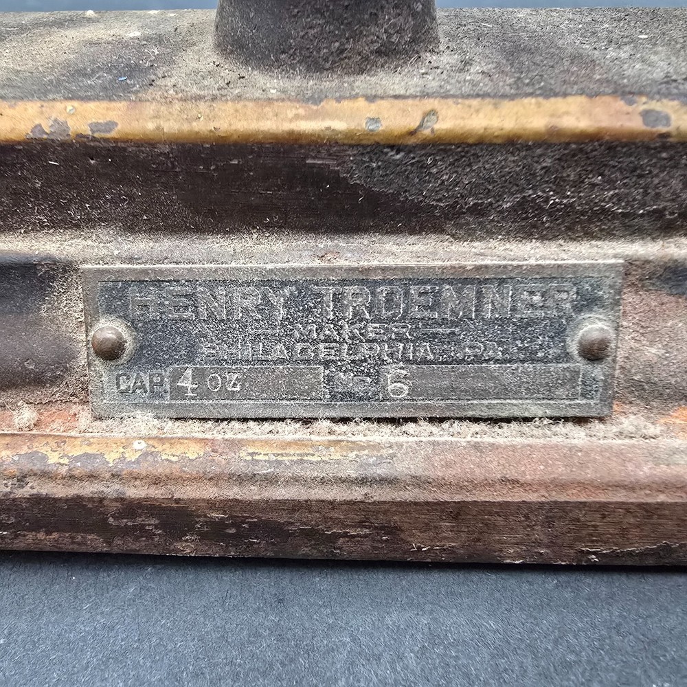 Antique Henry Troemner Philadelphia Postage Scale