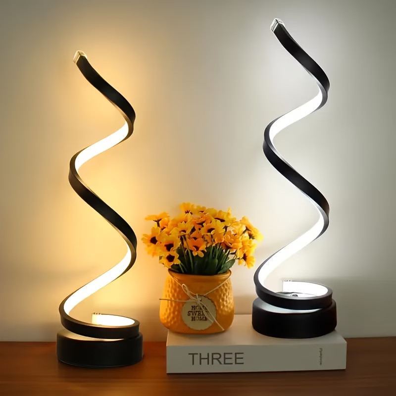 Touch Table Lamp LED Desk Lamp 3 Color Modes USB-C Adjustable Arm