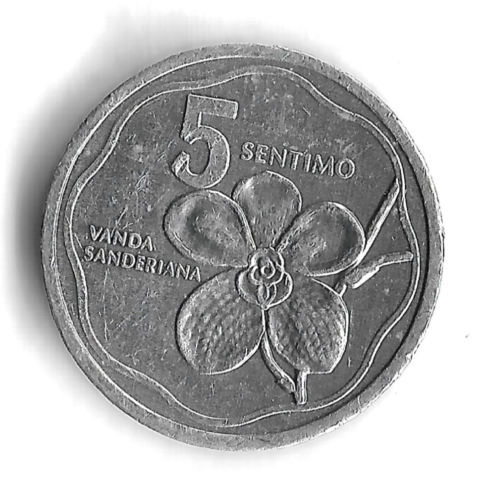 1983 Philippines 5 Sentimo World Coin - KM# 239