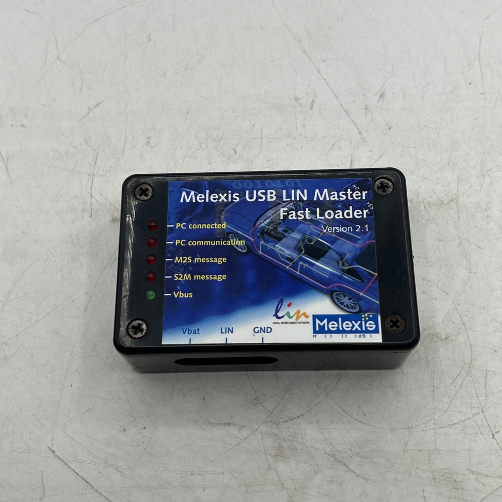 Melexis Lin Masterwith Usb Interface fast load