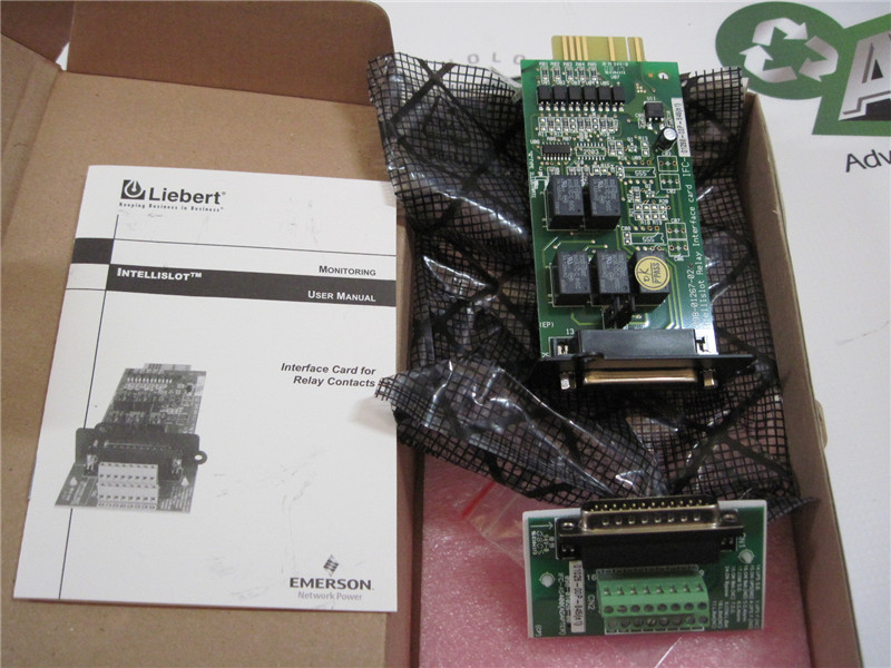 Liebert Kit Intellislot Relay, Two Interface cards, Two screws included