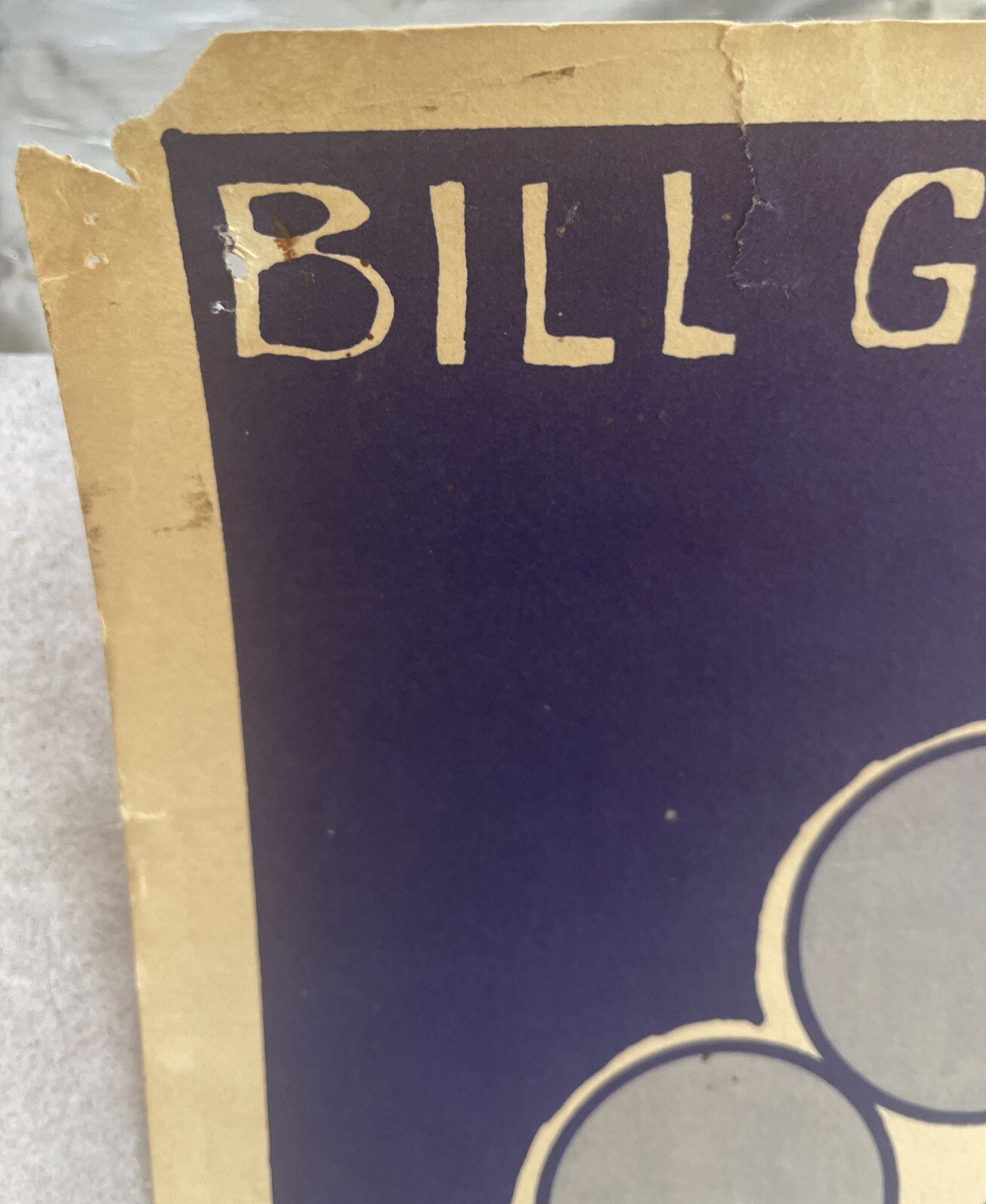 1966 Grateful Dead, Quicksilver, Mothers Of Invention, BG-9 Fillmore Poster