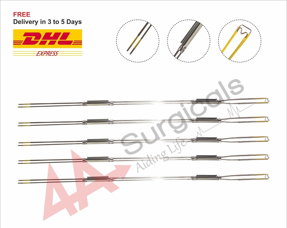 4A STORZ BIPOLAR CUTTING LOOP DOUBLE STEM PACK OF 5