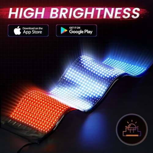 Rayhome Upgrade Synchronize Multiple Devil Eyes Light, 15''x4'' Full 1PCS-CAR