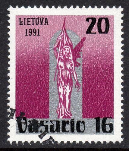 LITHUANIA USED 1991 National Day