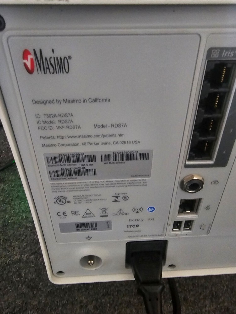 Masimo root RDS7A