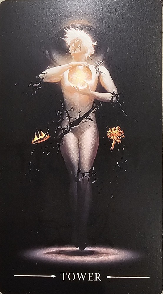 Black Tarot Deck