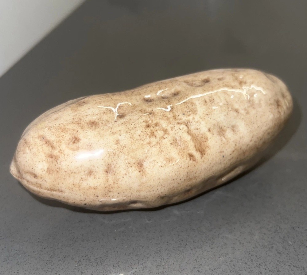 Realistic Ceramic Life Size Potato (exceptional Work) .