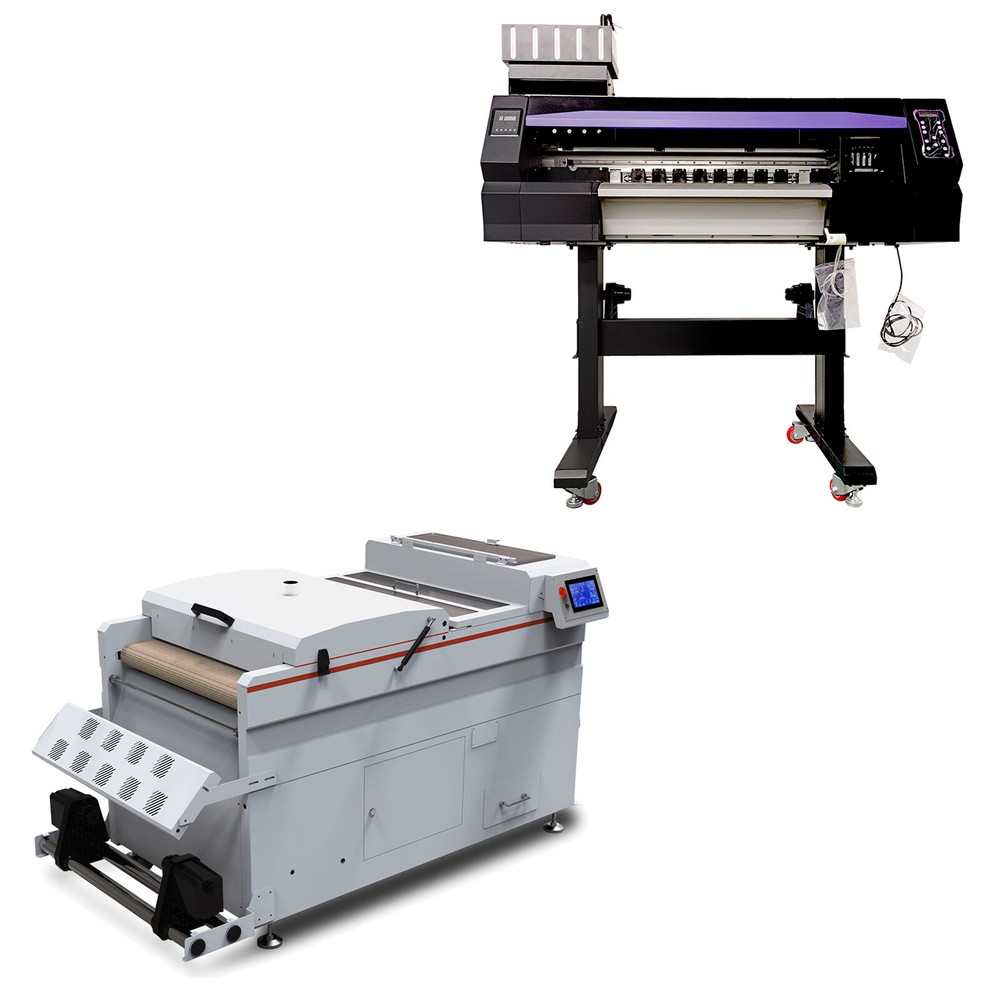 US Stock 24in DTF Complete Bundle - Printer with Powder shaker Curing Machine
