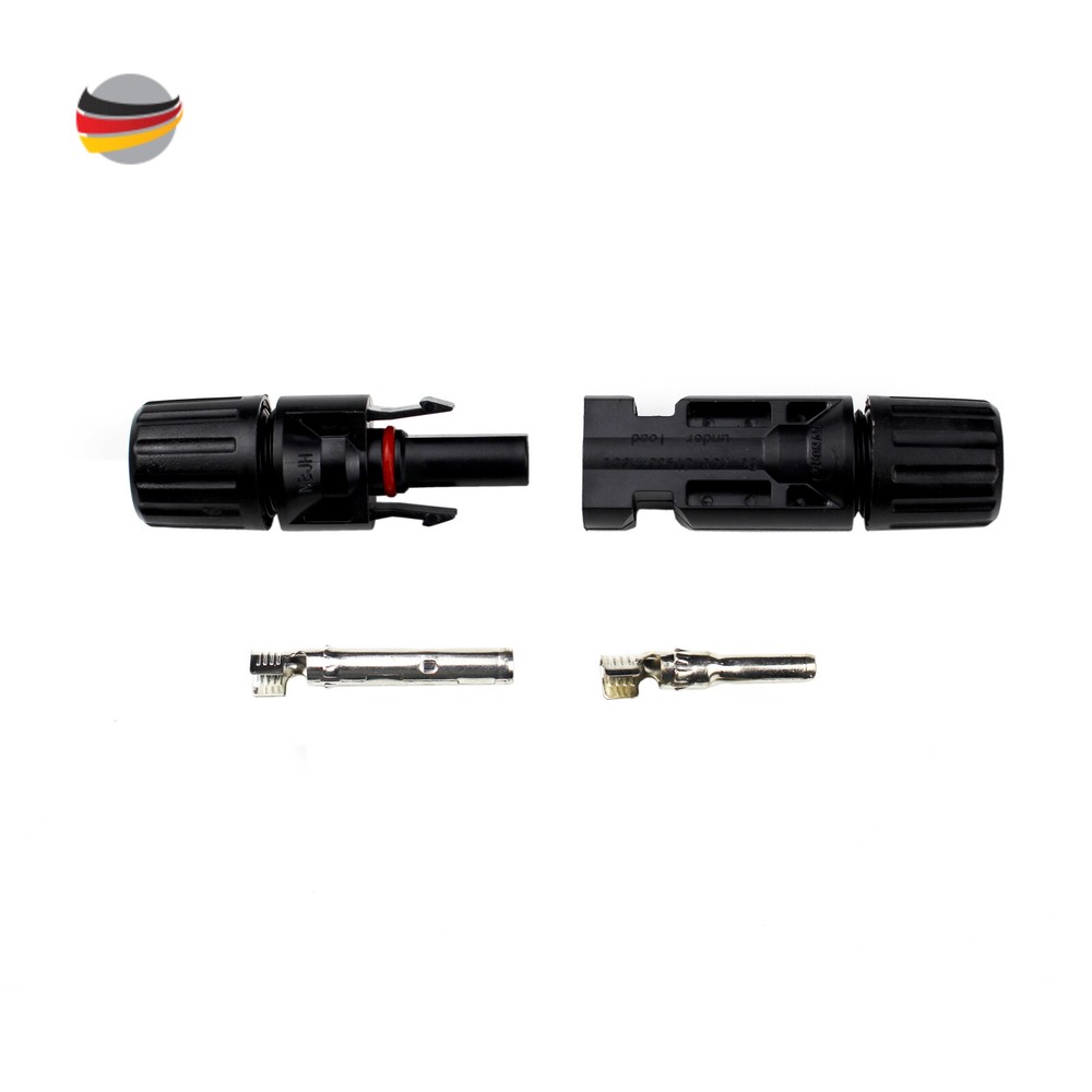 Solar Connector Plug Socket Coupling Cable 2,5 - 6 MM ² Pellet Boiler Steckv