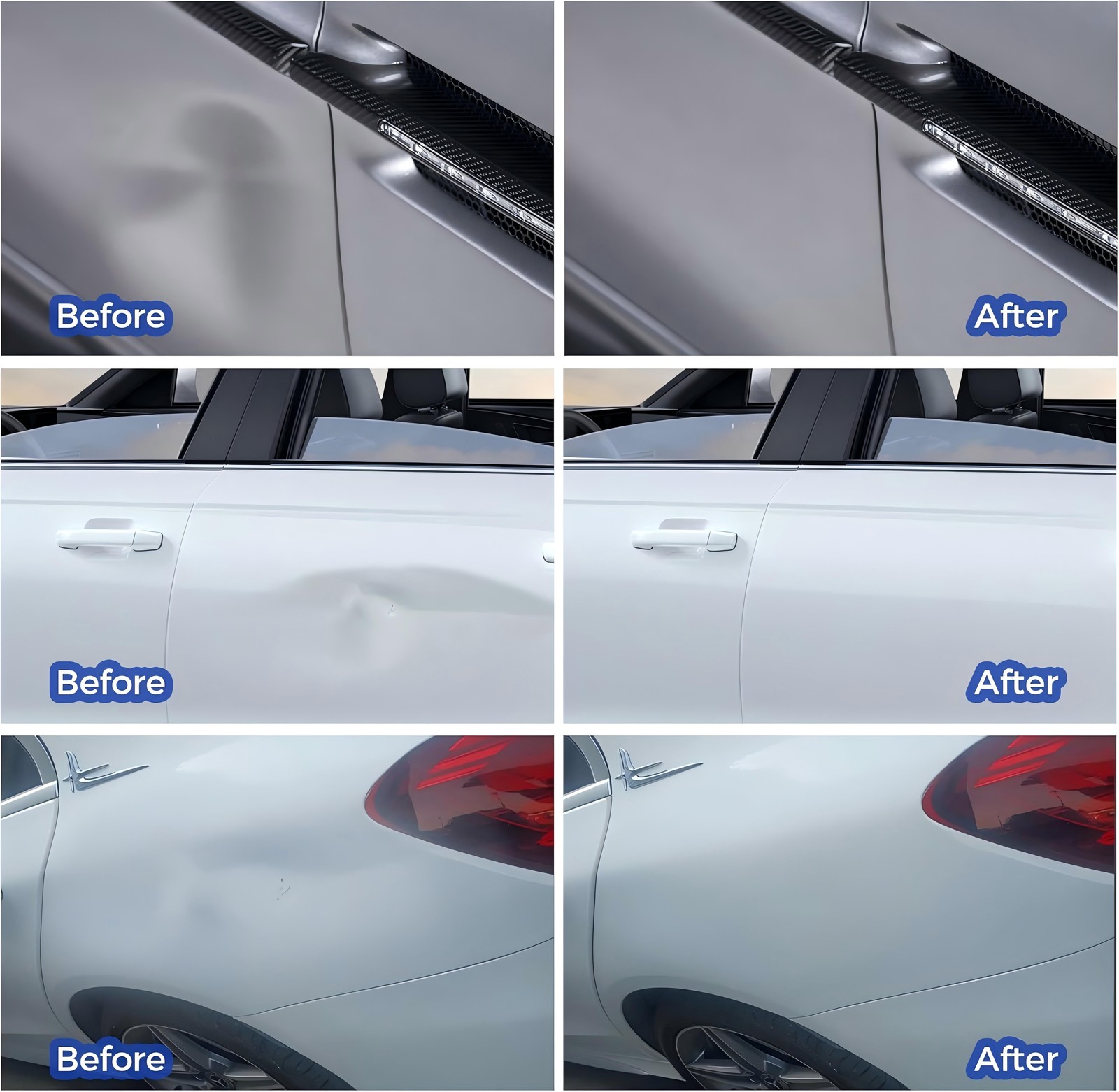 Car Body Slide Hammer Paintless Dent Repair Tools Puller Lifter Hail Removal Kit