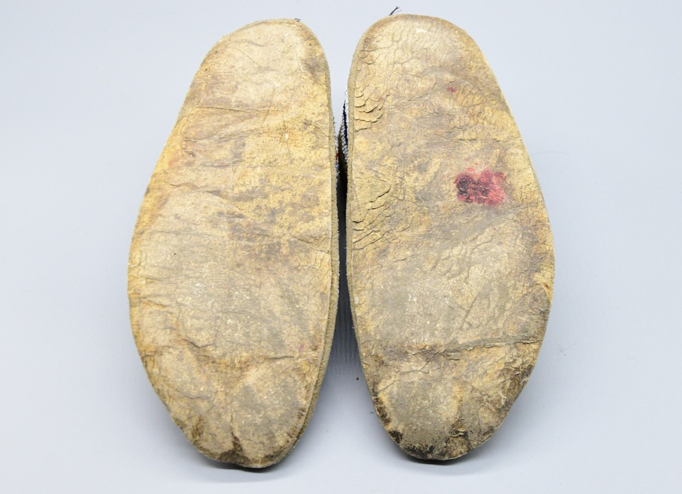 Sioux Quill and Beaded Moccasins Native American