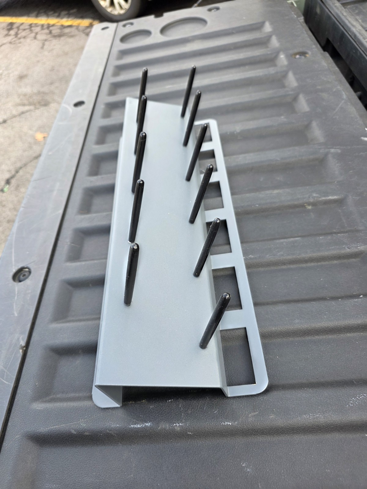 Secure It Handgun Wall Storage Rack 11 Pistol Pegs