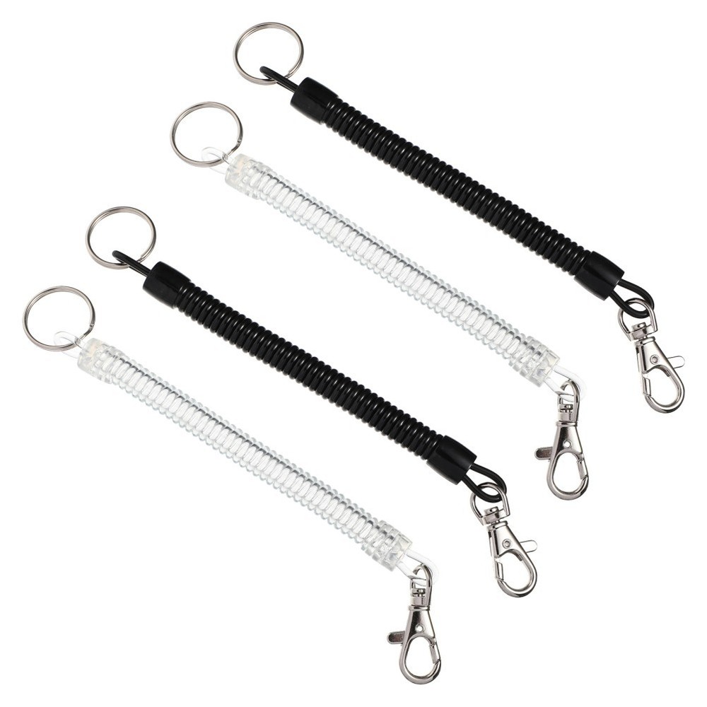 4 Pcs Retractable Spring Strap Multifunctional Cord Rope