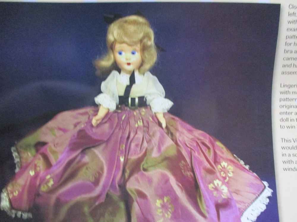 7p MILLIE Model Doll History Article / 7" Plastic / Berg