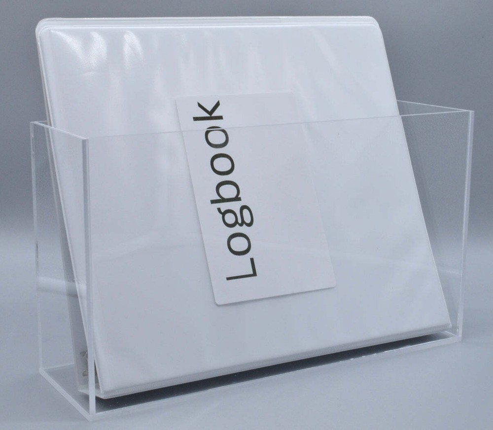 ClearOrg™ Logbook Holder Magnetic or Wall Hung