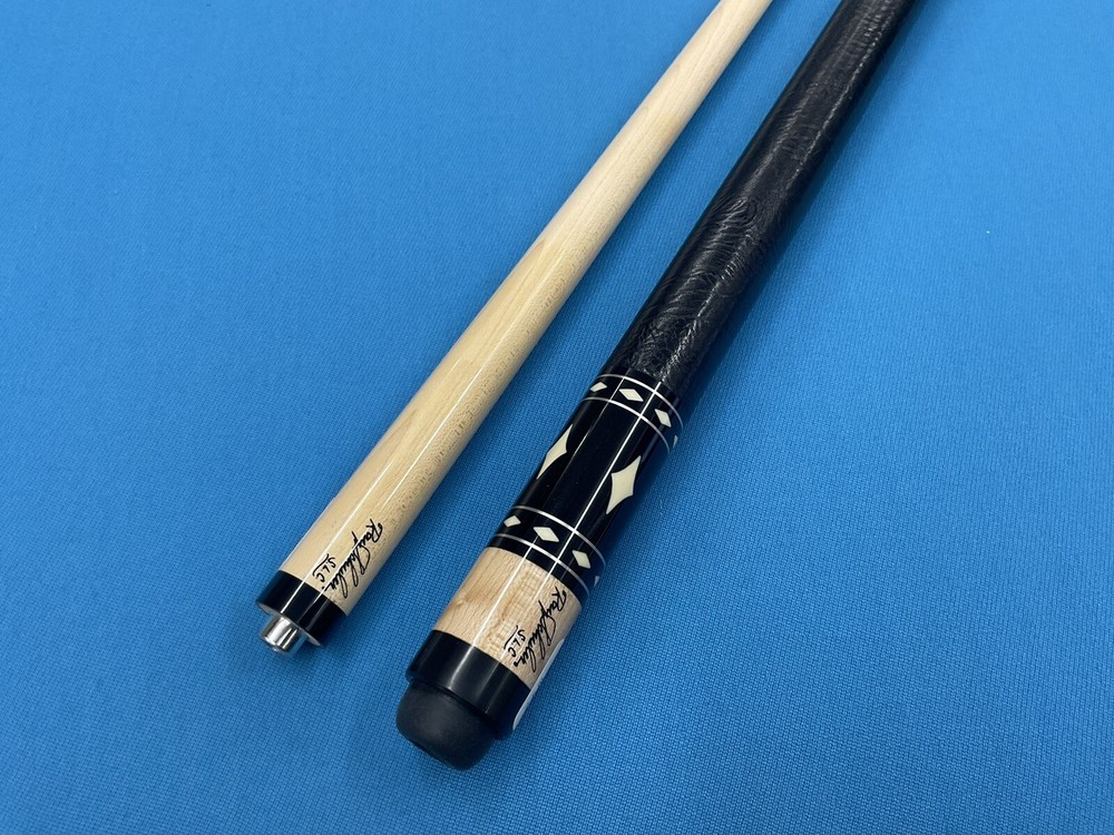 SCHULER POOL CUE PL7 WITH LEATHER HAND GRIP