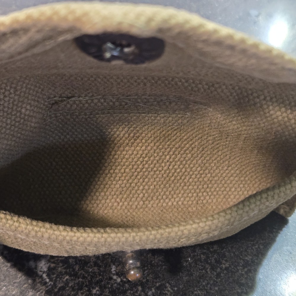 ORIGINAL WWII US ARMY INFANTRY M1942 FIRST AID CARLISLE BANDAGE CARRY POUCH-1942