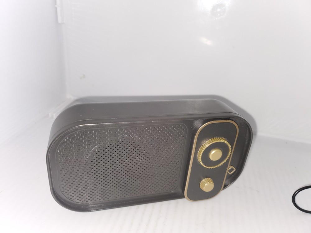 "Back In My Day" -- Retro Bluetooth Speaker with USB Cable.