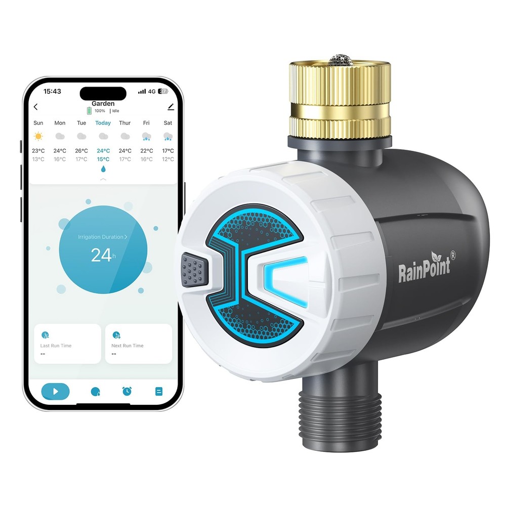 Bluetooth Water Timer, Sprinkler Timer for Garden Hose, Automatic Irrigation ...