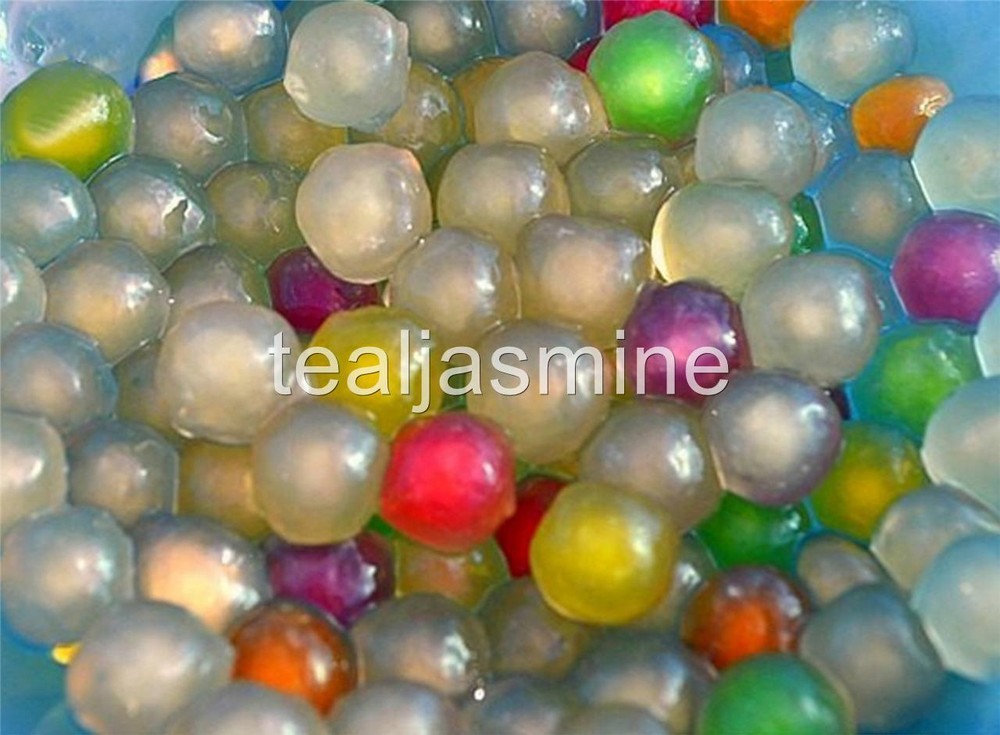 Rainbow Tapioca Pearls Bubble Tea Ready in 5 Minutes 2.2 lbs. E-FA Brand