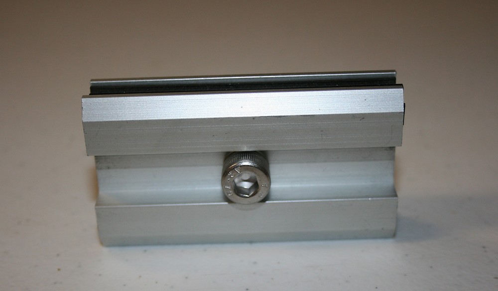 Semi Flexible Frameless Solar Panel Mounting brackets- Mid Clamp with Hardware