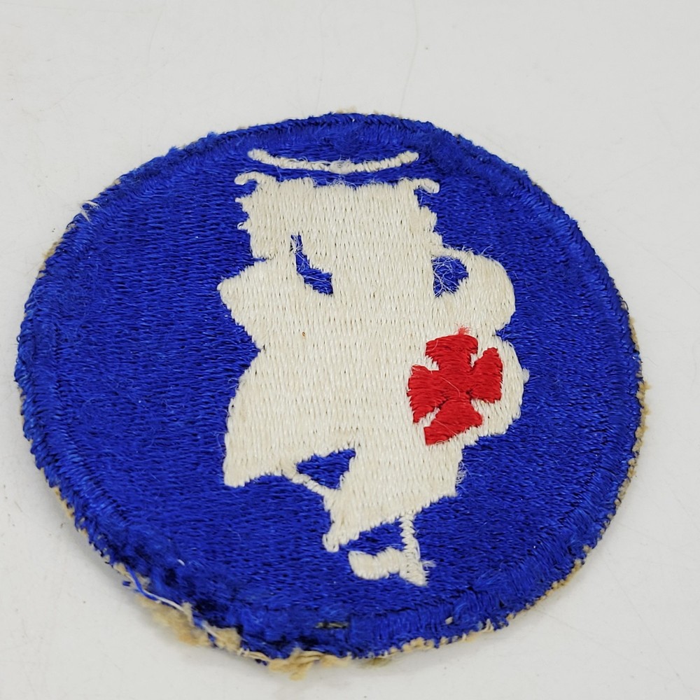 WW2 US Army Caribbean Defense Command Patch Cut Edge No Glow