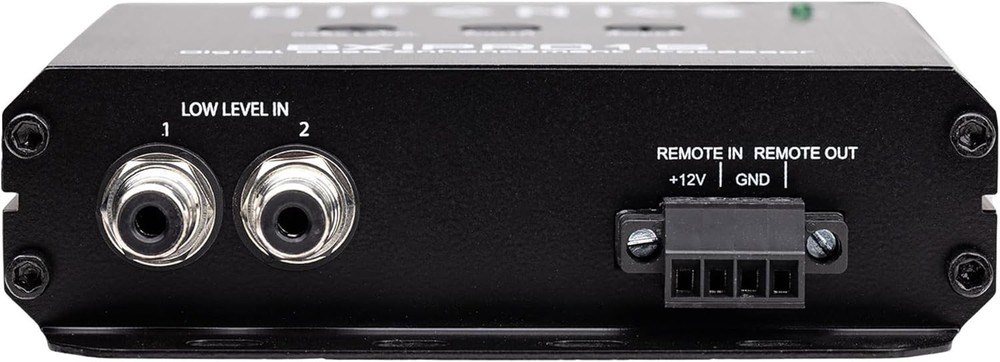 Bass Enhancer, Digital Processor with Dash Mount Remote Control, Integration ...