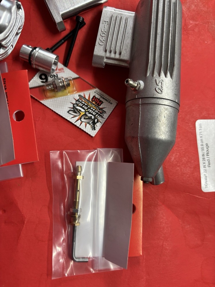 OS LA 46 C/L ENGINE BRIAN GARDNER SET UP. READ!!!!!