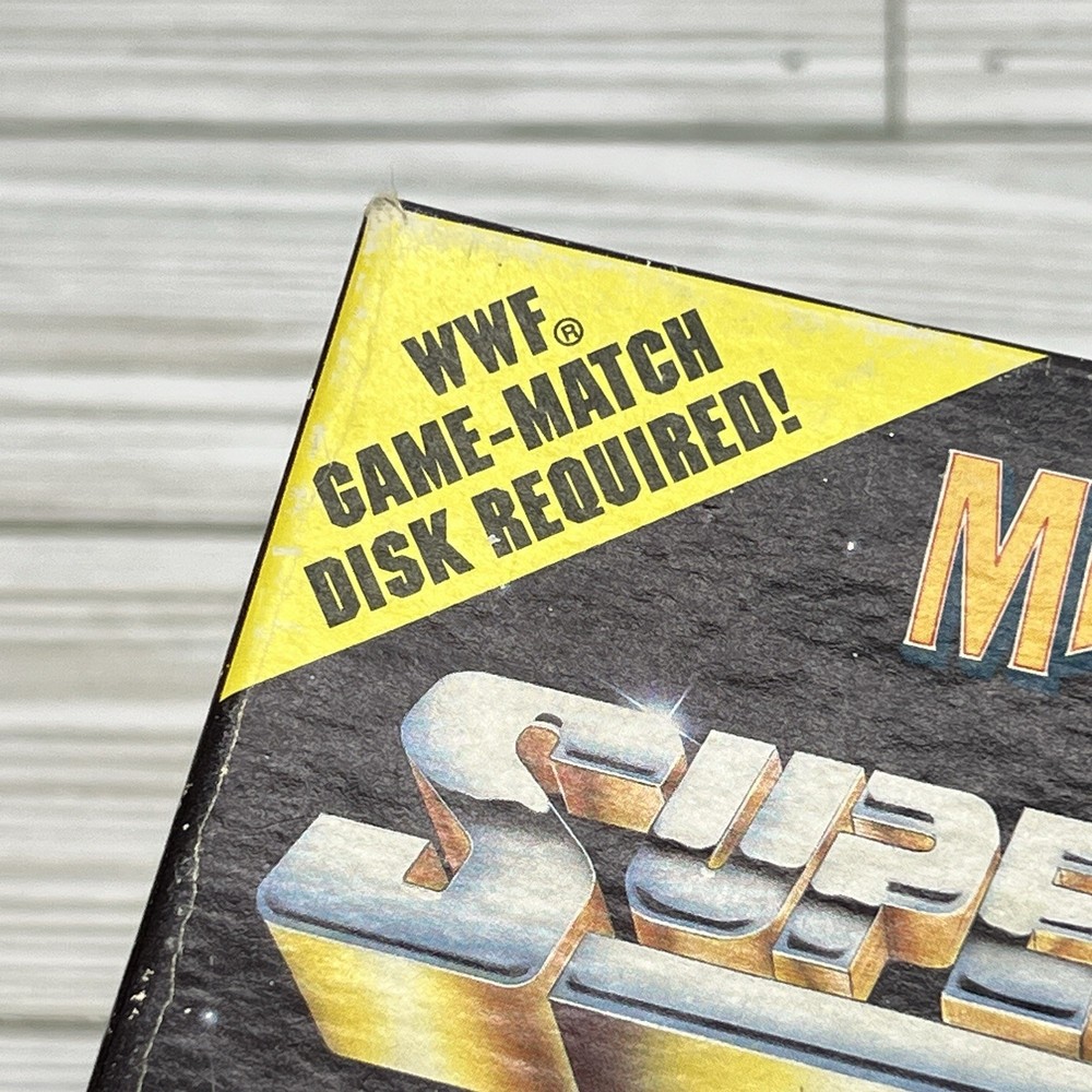 Micro League WWF Superstars Commodore Computer Game 1988 Hulk Hogan Wrestling