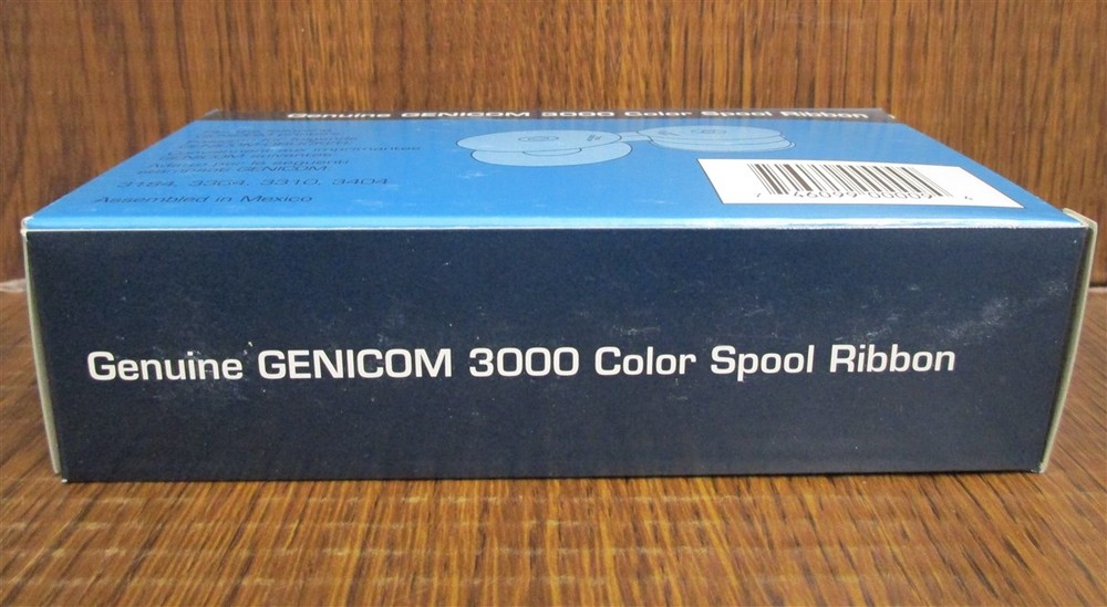 GENICOM & Centronics 3000 Color Spool Ribbon Printer NEW