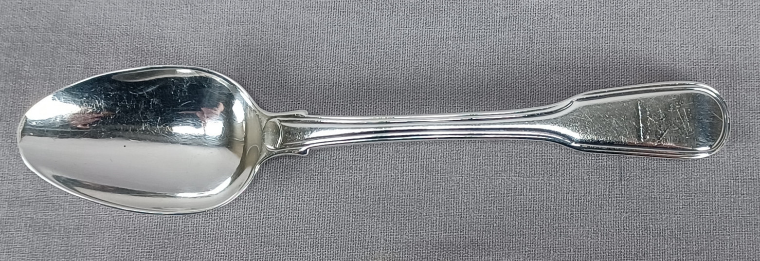 William Bateman I London Armorial Crest Sterling Silver Spoon C. 1824