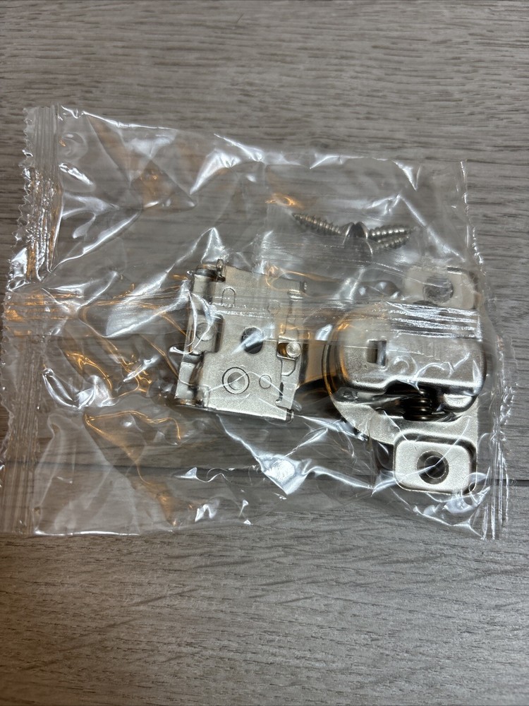 Six 1/2" Overlay Face Frame Soft Close Hinges Hardware 105° Compact 3 Way Adjust